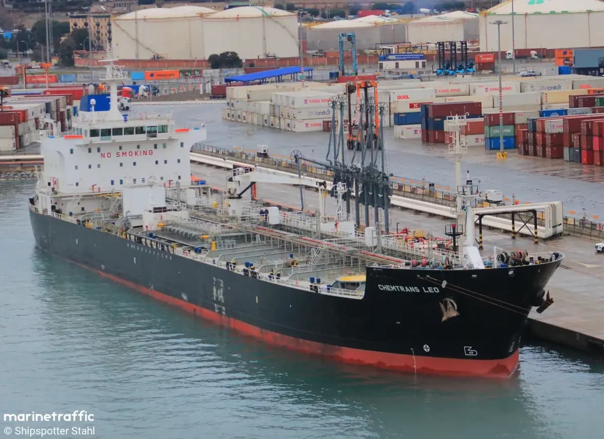 Ukraine Strikes Russia's Sanctioned 'Shadow Fleet' Oil Tanker in the Black Sea