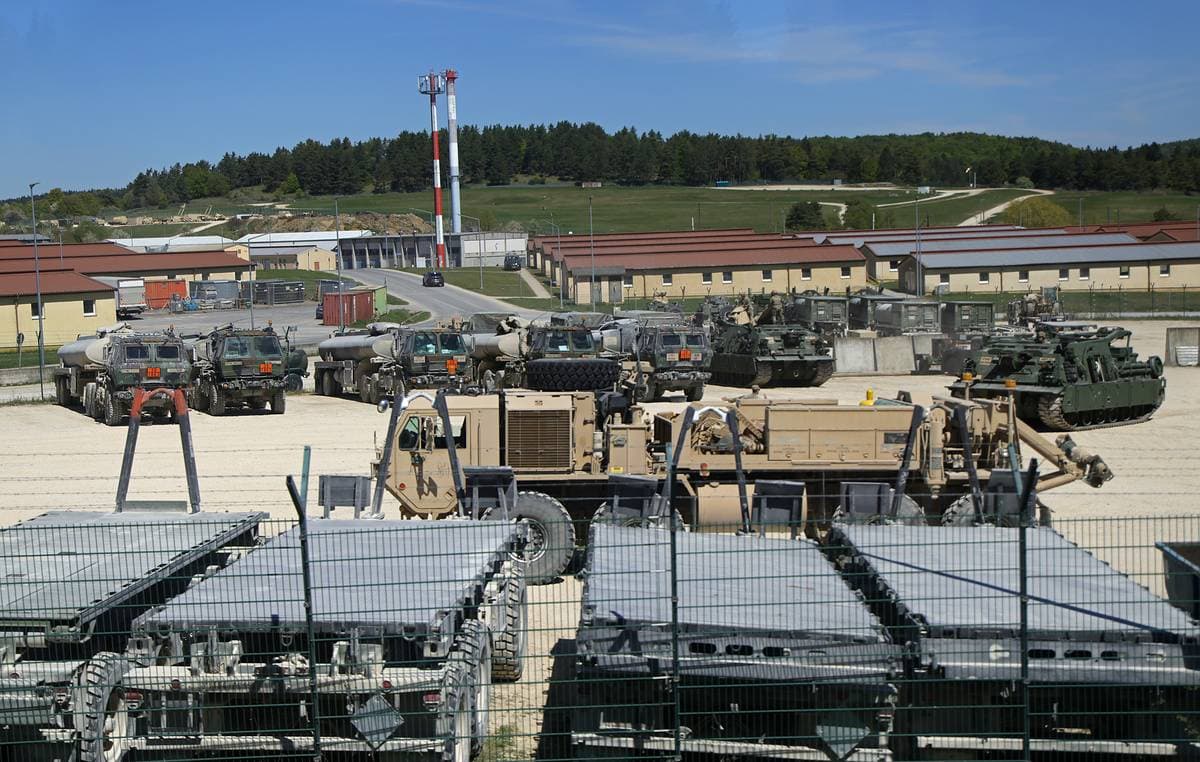 The US Stationing Approximately 80 Thousand Soldiers in Europe