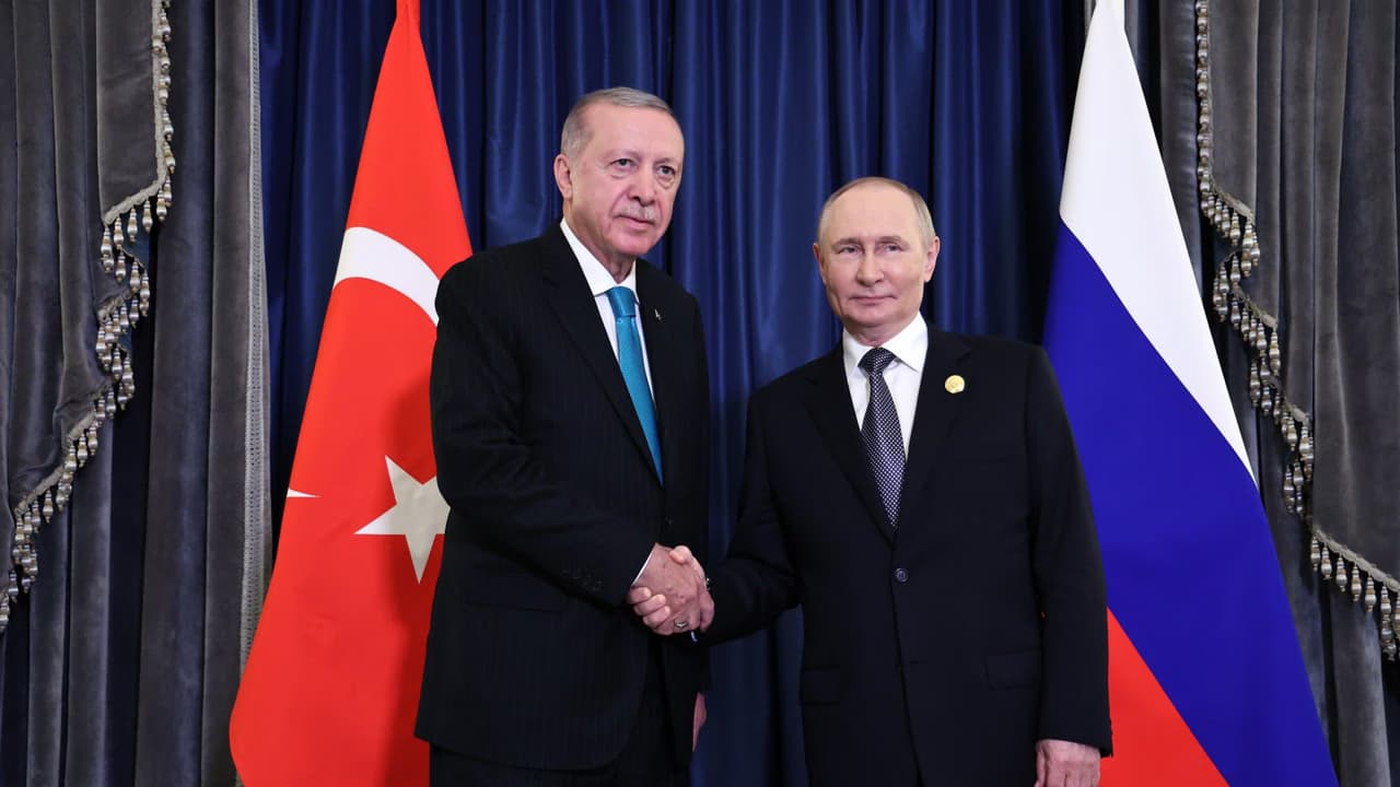 Erdoğan, Putin'in doğum gününü kutladı
