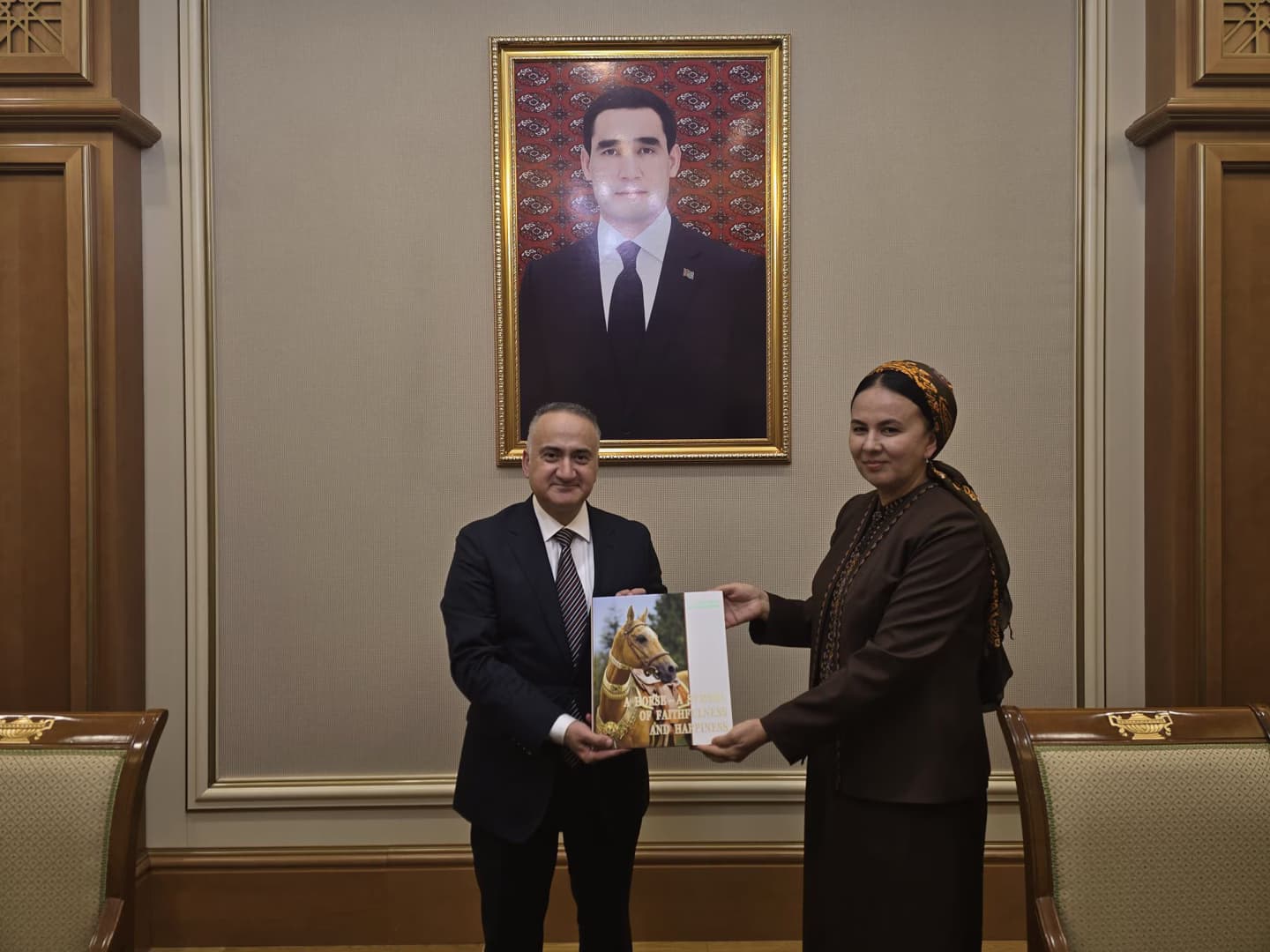 Büyükelçi Cebeci, Türkmenistan Başbakan Yardımcısı Seyidova'yı ziyaret etti