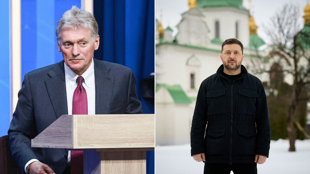 Kremlin says Zelenskyy is ‘in hysterics’ and unable to make sound decisions