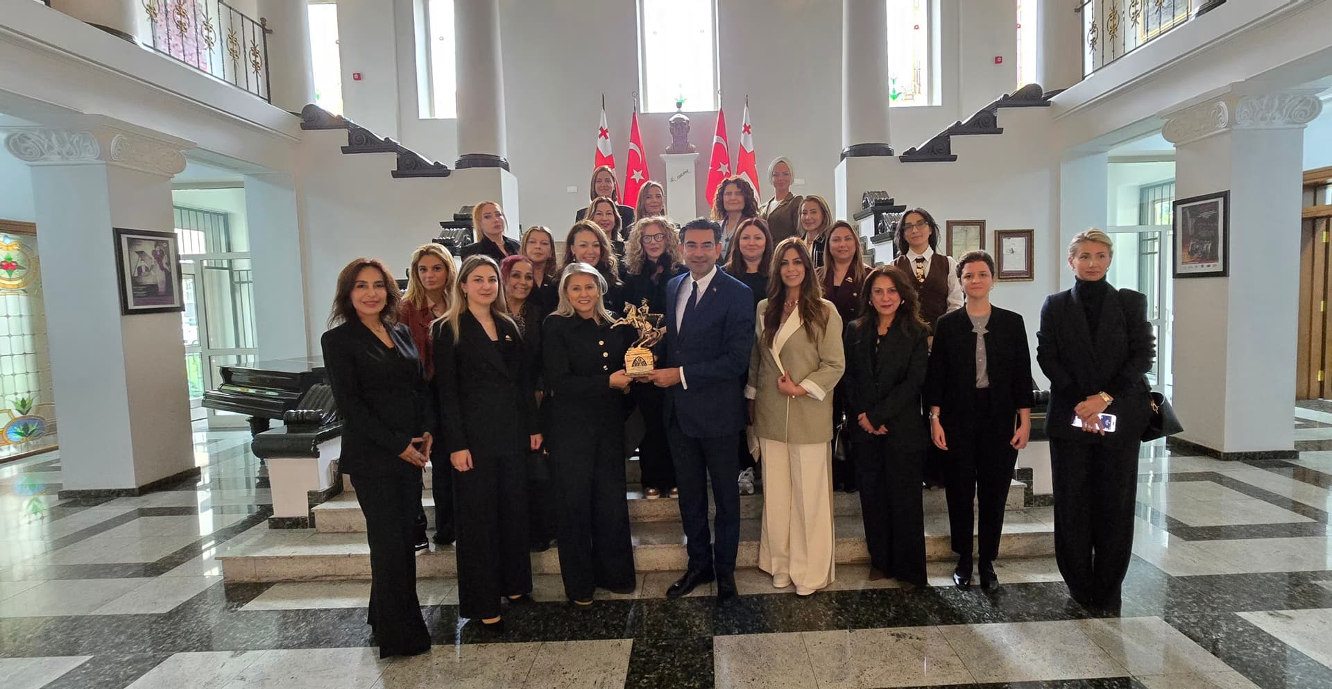 Samsun Businesswomen's Association visits Türkiye's embassy in Tbilisi