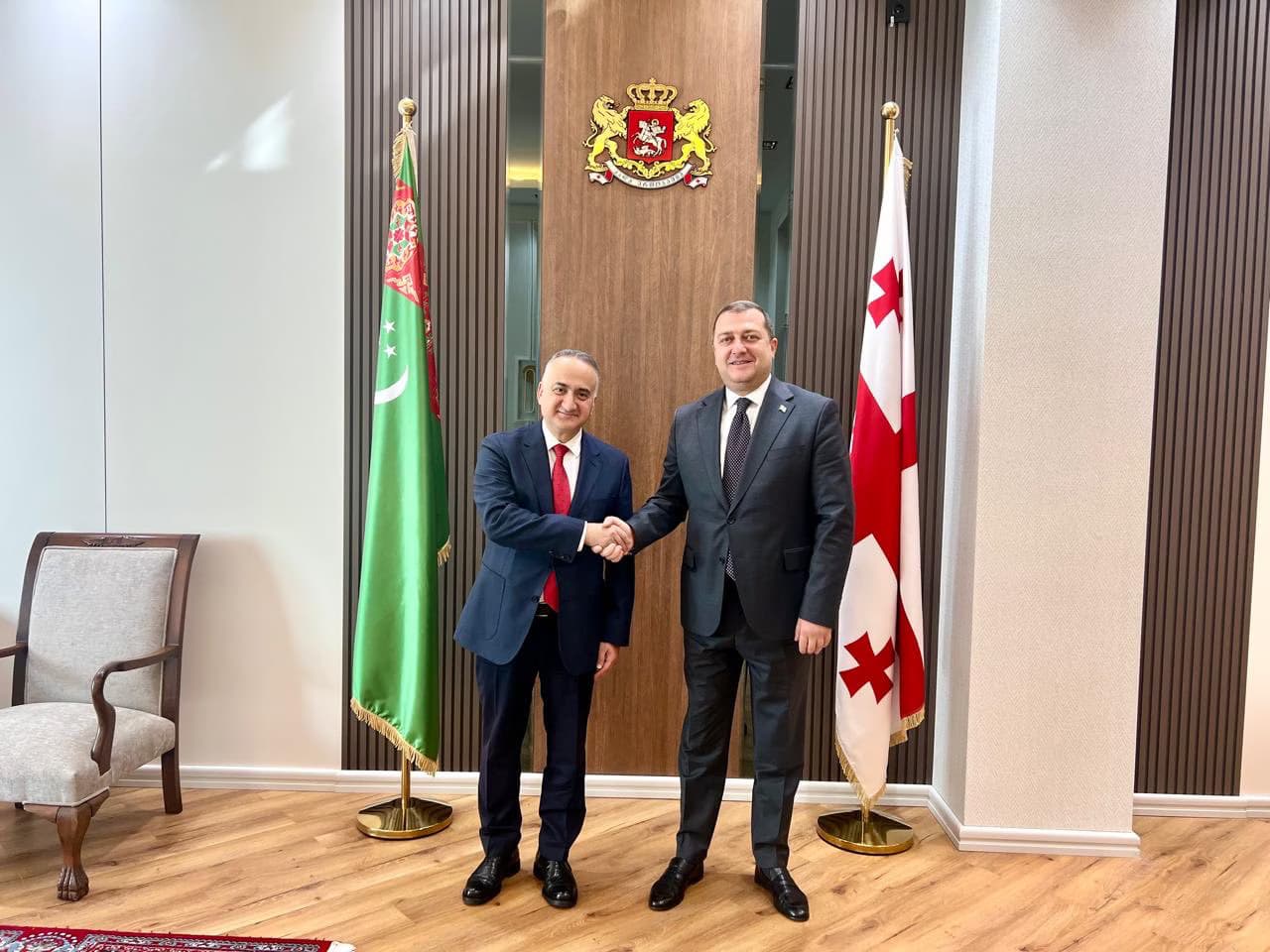 Türkiye's ambassador to Turkmenistan visits Georgia's ambassador